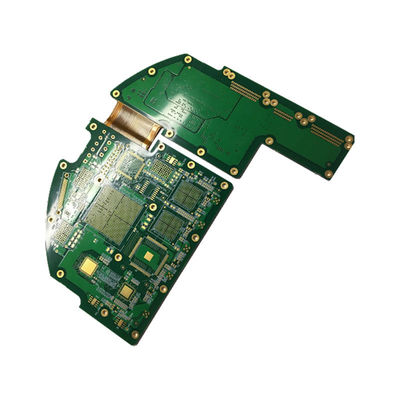 Harga yang bagus White Silkscreen High Speed PCB dengan Gloss Green Solder Mask / Gold Surface Finishing on line