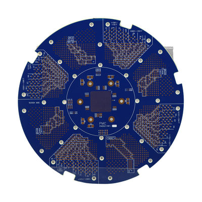 Harga yang bagus Plating emas PCB Semikonduktor Rogers 4003c Dengan Microvias Buta on line