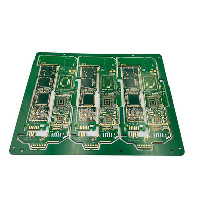 Harga yang bagus 6-lapisan HDI PCB dengan 1.5mm Board Silkscreen Warna dan Impedansi Kontrol on line