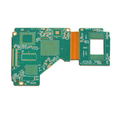 Harga yang bagus Rigid Flexible PCB Industrial dalam Warna Biru dengan dan Cu Weight Range dari 0,5-4 0z on line
