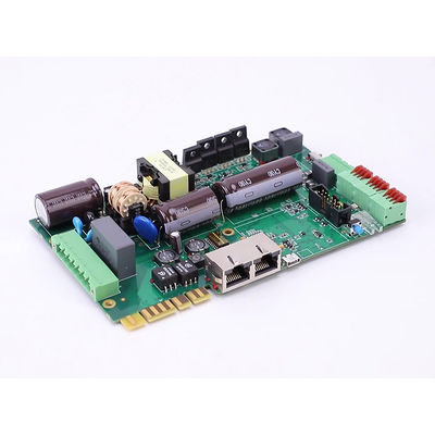 Harga yang bagus Komunikasi Pcb Papan perakitan Tembaga bahan dasar HASL Permukaan on line