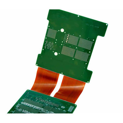 Harga yang bagus Polyimide Flex 2-8 Lapisan PCB Flex kaku Kuadrat Lingkaran Irregular 0,5-4oz Berat Cu on line