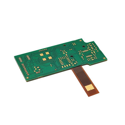 Harga yang bagus 0.5mm Radius PCB Fleksibel Tepat Dengan Layanan DFM Dan White Solder Mask on line