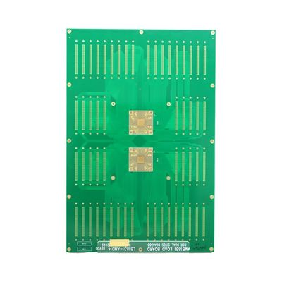 Harga yang bagus Blind Microvias Semiconductor PCB Green Pcb Board Dengan Ukuran Lubang Min 0.2mm on line