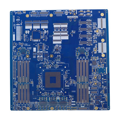 Harga yang bagus 1.5 mm Ketebalan HDI PCB Board 6 Lapisan Dengan White Silkscreen on line